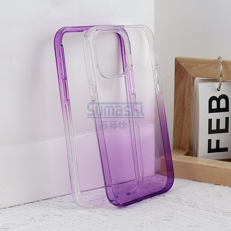 for iphone 16 15 14 13 clear case luxury rainbow laser color changing phone for iphone 16 15 14 plus case gradient mobile phone case