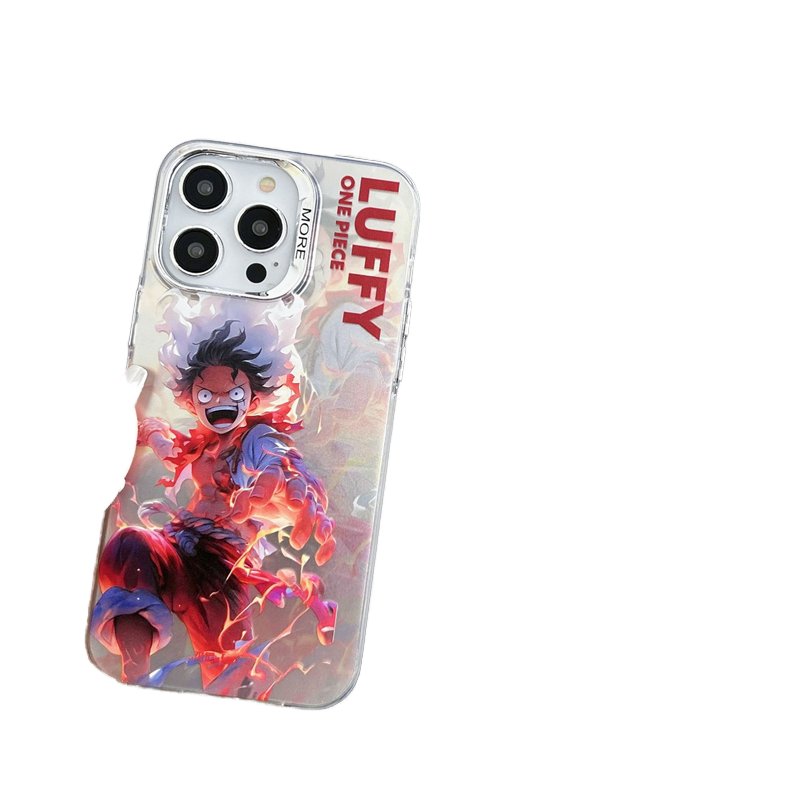 Drop Shipping Anime Kakashi and One Piece Luffy IMD Cartoon Design TPU Mobile Phone Cases for iPhone 11 12 13 14 Pro Max