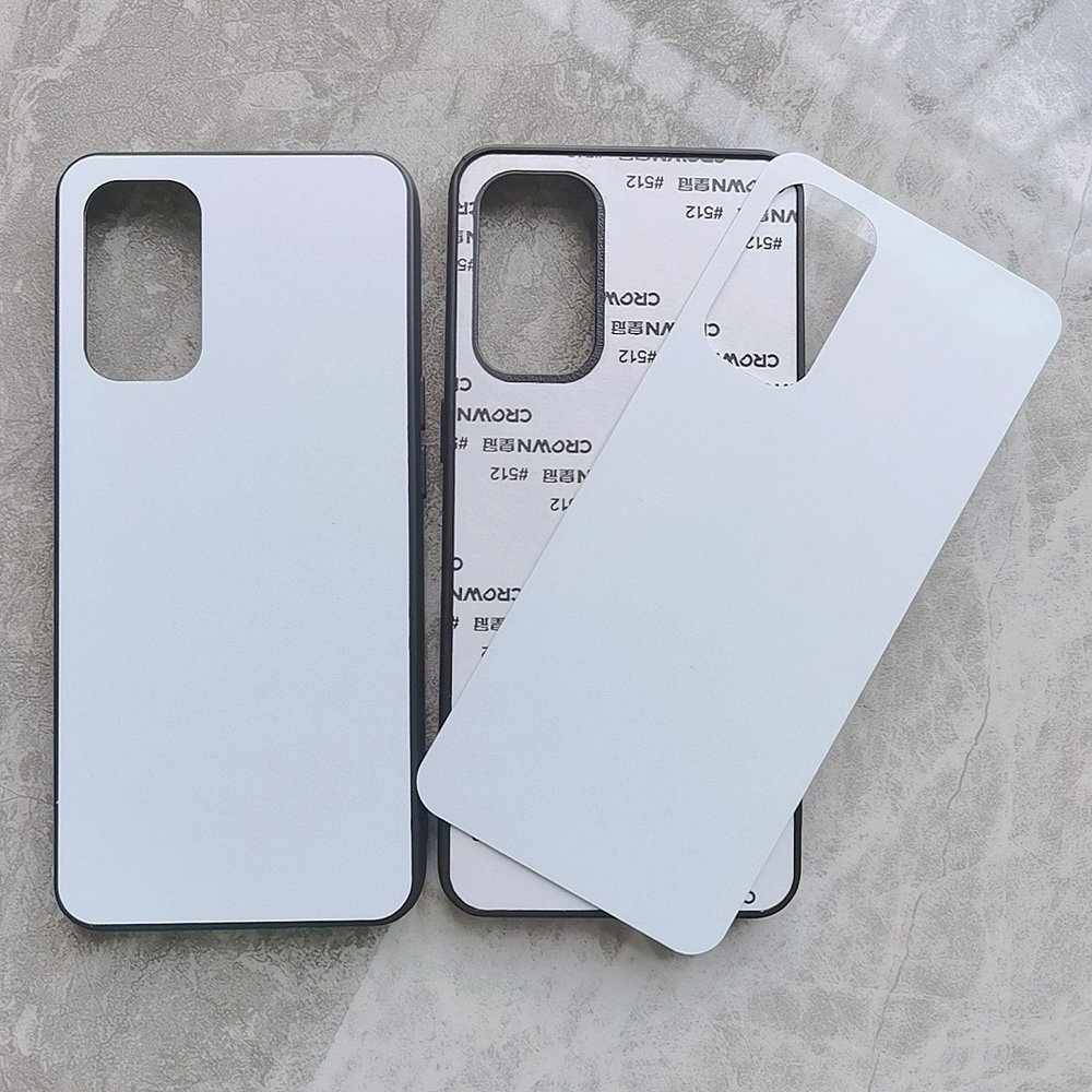 High Quality 2d Mobile Phone Case Blank Sublimation Soft Rubber Heat Press Tpu 2 in 1 Phone Cases Cover For OPPO
