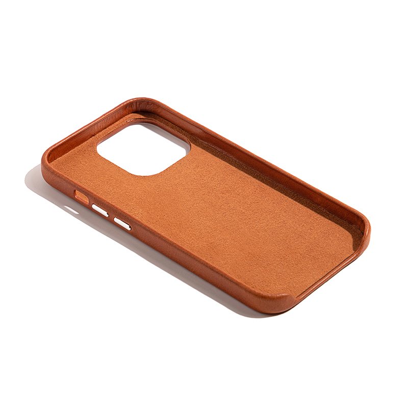 Custom Vintage Oil Wax Leather Phone Case With Metal Button For Iphone 14 Pro Max Design Shockproof Mobile Cover For iphone 15