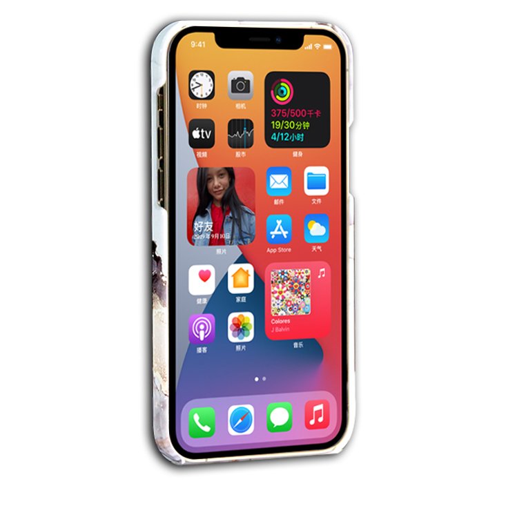 Hot selling 3D Sublimation Coated Cover Glossy Matte Customization mobile phone Case For iPhone 13 Pro max