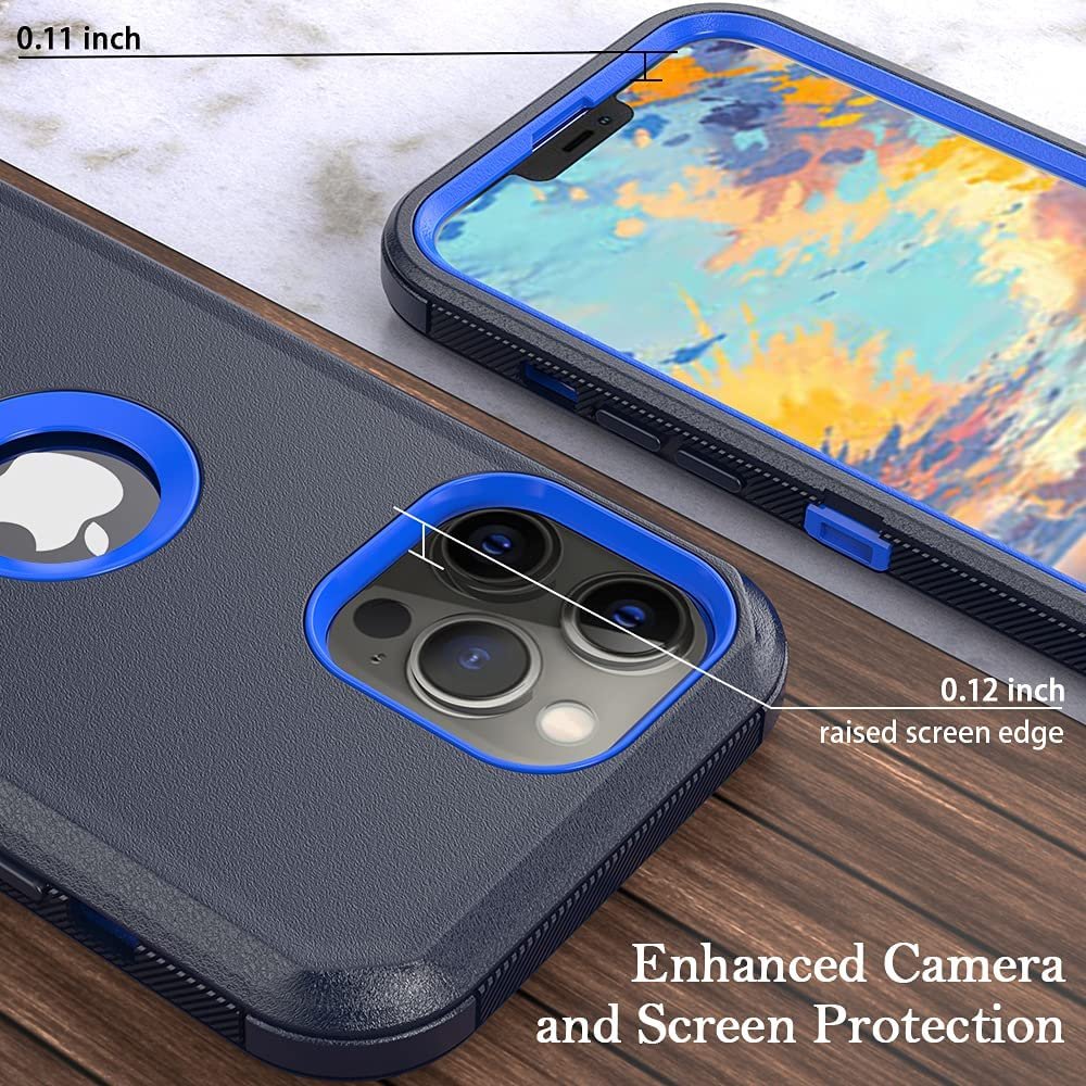 Holster Robot Mobile Phone Case For iPhone15 14 13 12 Pro Max Rugged Belt Clip Heavy Duty Defender Back Cover