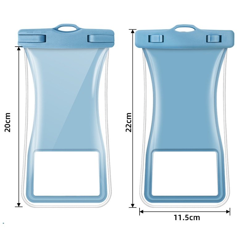 Floating airbag design TPU IPX8 waterproof mobile phone case is suitable for mobile phones below 7.2 inches