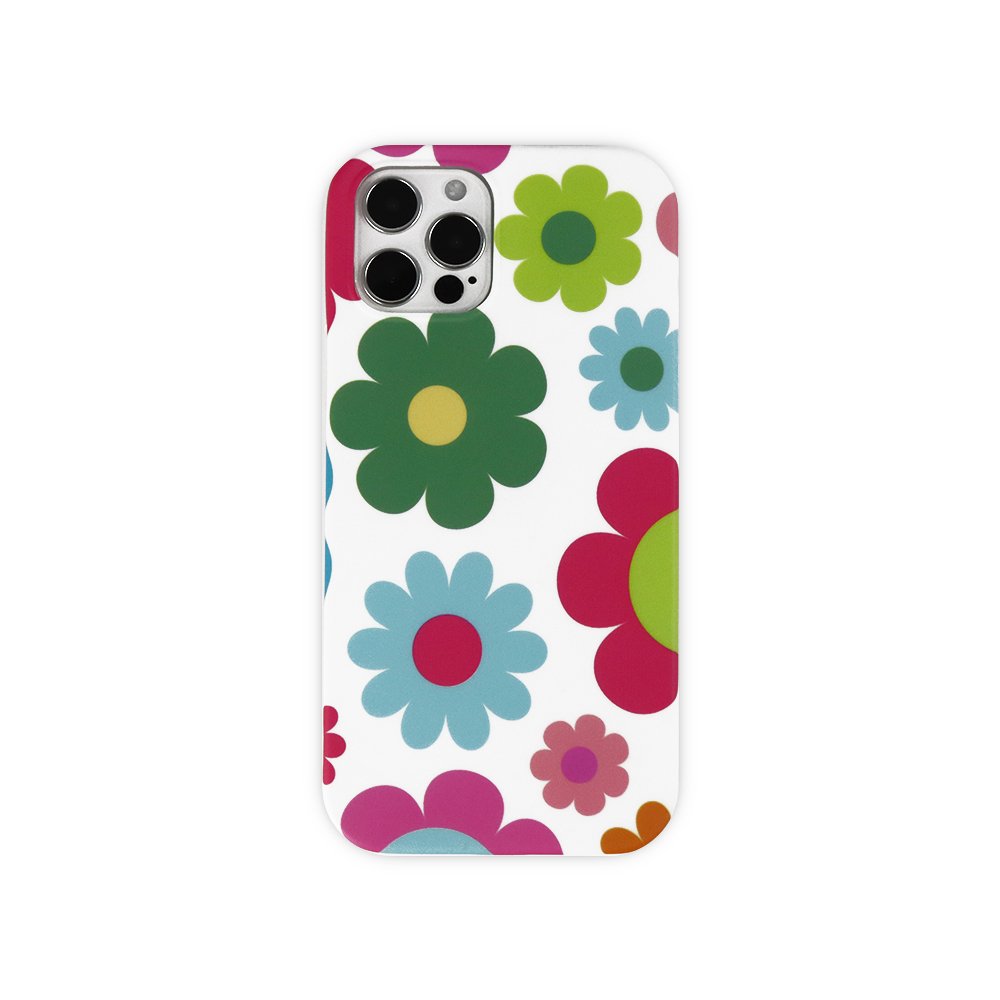 IMD Shockproof TPU Flower Phone Case For iPhone 11 Pro For iPhone 12 13 Flora Flower TPU Mobile Phone Case Cover