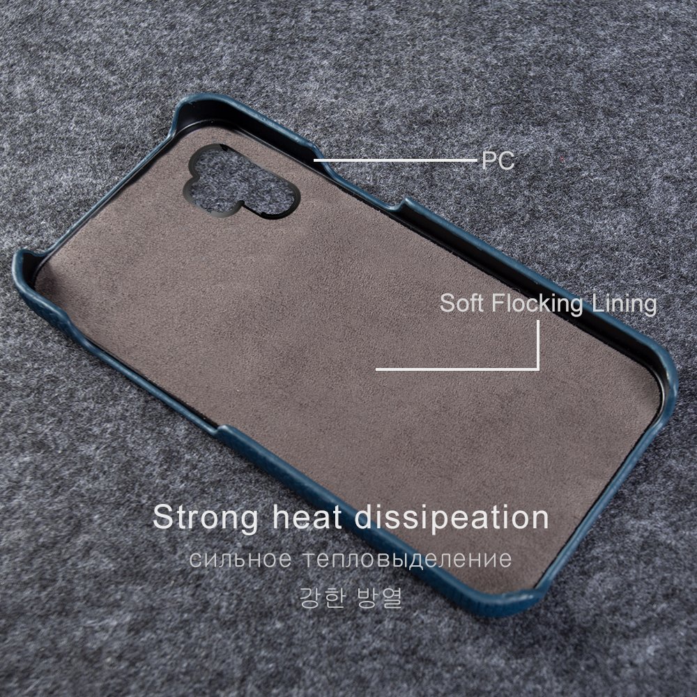 2024 Real Leather Phone Case for Samsung Note10 Plus Luxury Design Shockproof Mobile Phone Accessories