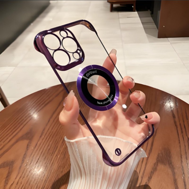 Luxury PC Magnetic Plating Bulk Sublimation Cell Mobile Phone Case Back Cover For iPhone 15 Pro Max 16 14 13 12 11 8 Plus xr xs