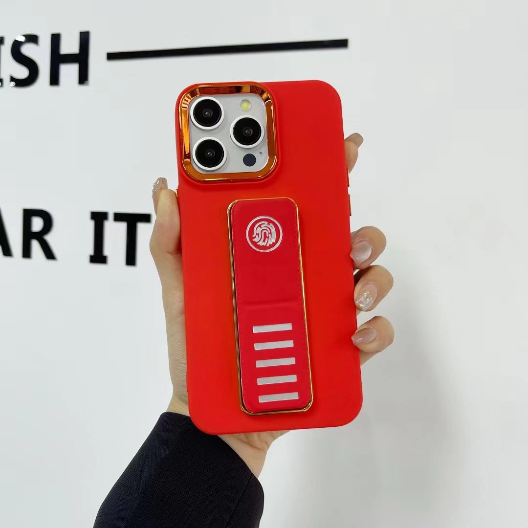 Wholesale Business Bracket TPU Mobile Phone Cases Shockproof Accessory Fundas for iPhones XR 11 12 13 14 15 16 Pro max Promax