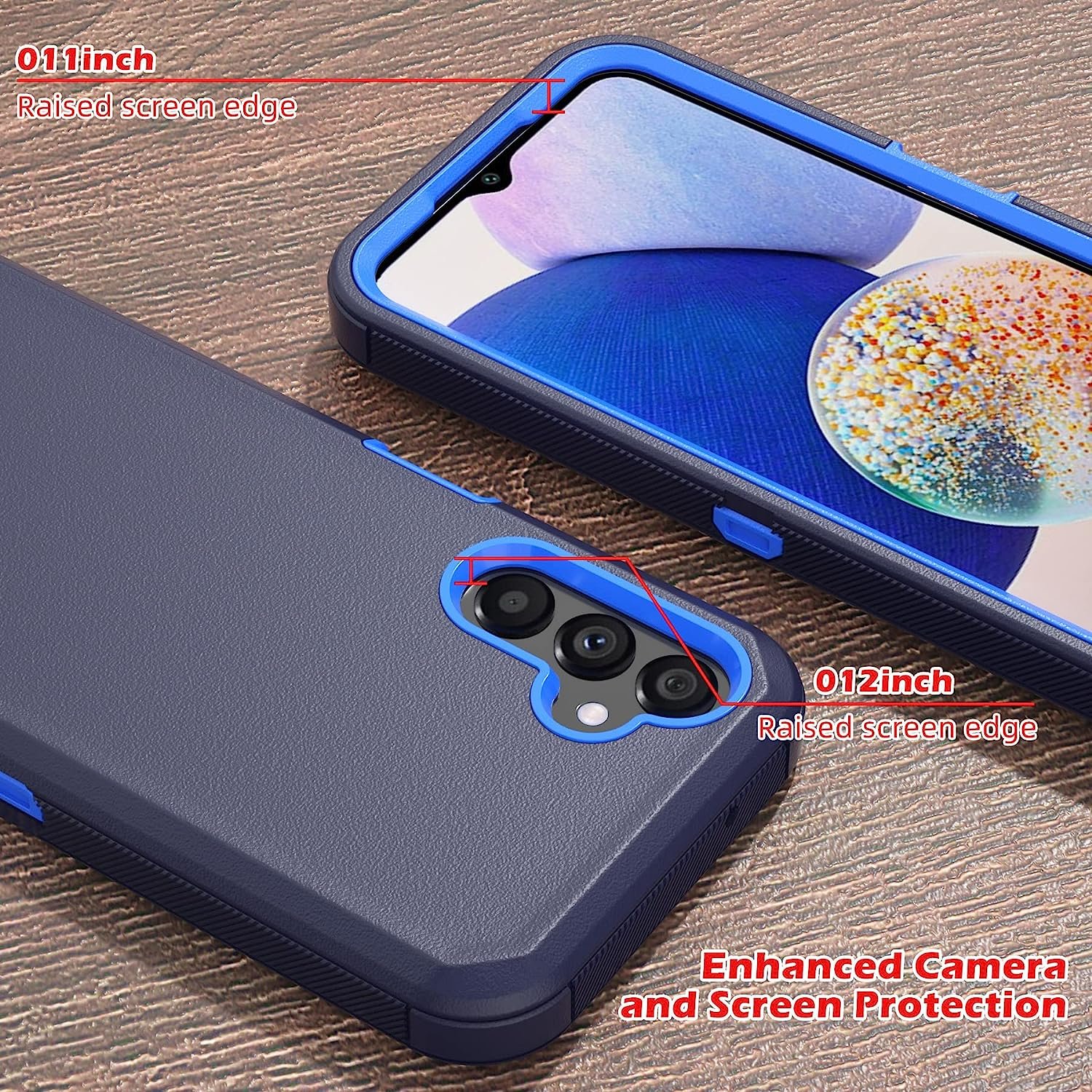 Defender Holster Rugged Mobile Phone Cases For Samsung Galaxy A05s A15 A25 A35 A55 5G Luxury Plastic Screen Belt Clip Back Cover