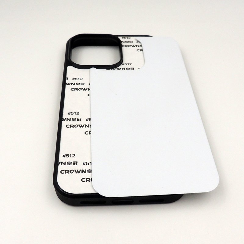 New Arrive Soft TPU Blanks 2D sublimation mobile phone case for Iphone15/15 PRO/15 plus/15 pro max with aluminum plate