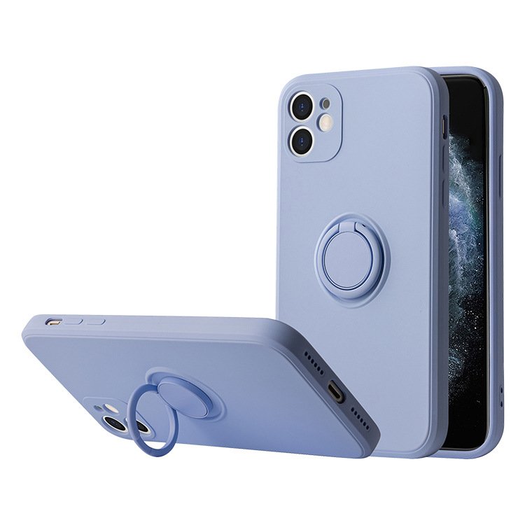 New silicon phone ring case with holder phone cover for iphone 16 pro
