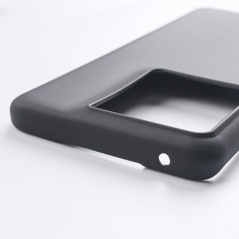 Phone Case for Motorola Moto Edge 50 Pro 5G Black Matte Soft Silicone Protective Cover