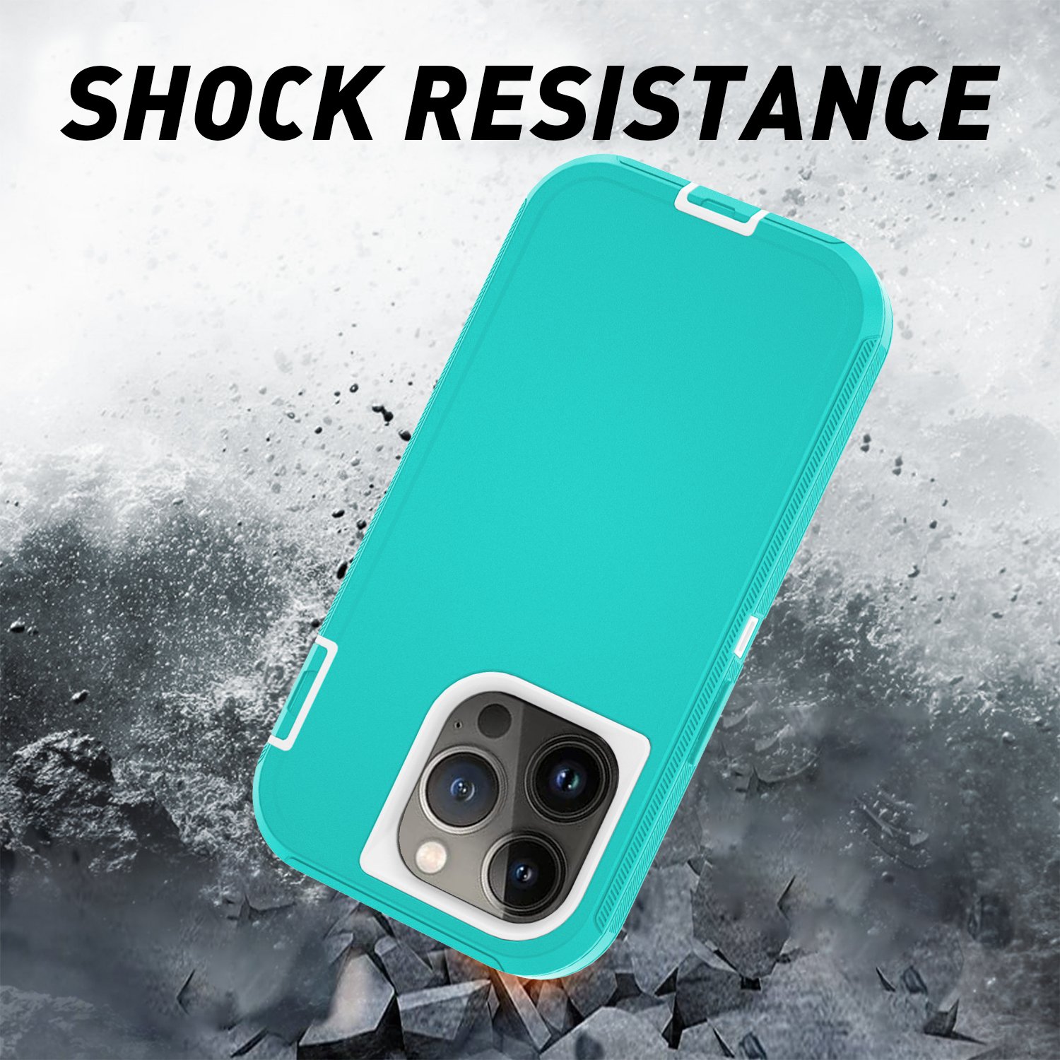 For iPhone 16 Series iPhone Case Multi-Layereo Production TPU+Hard PC Mobile Phone Bags