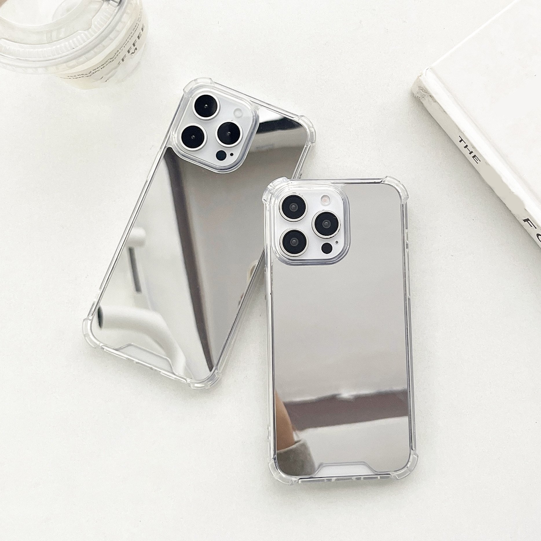 For iPhone 16 Case Luxury Women Girls Mirror Make Up Mobile Phone Case Cover For iPhone 16 15 14 13 12 Pro Max 16 Plus