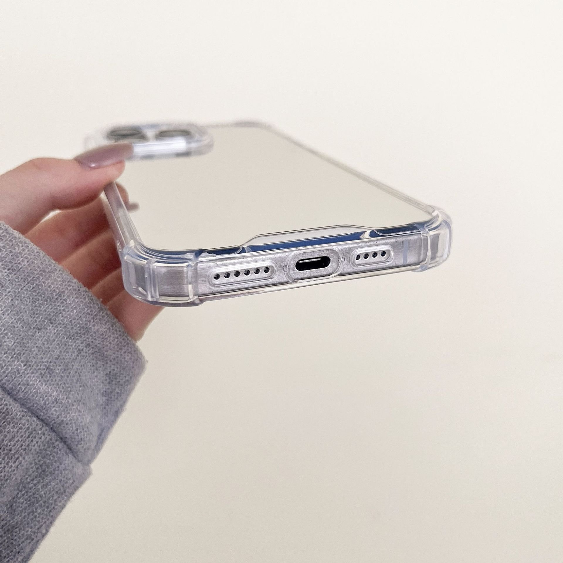 For iPhone 16 Case Luxury Women Girls Mirror Make Up Mobile Phone Case Cover For iPhone 16 15 14 13 12 Pro Max 16 Plus