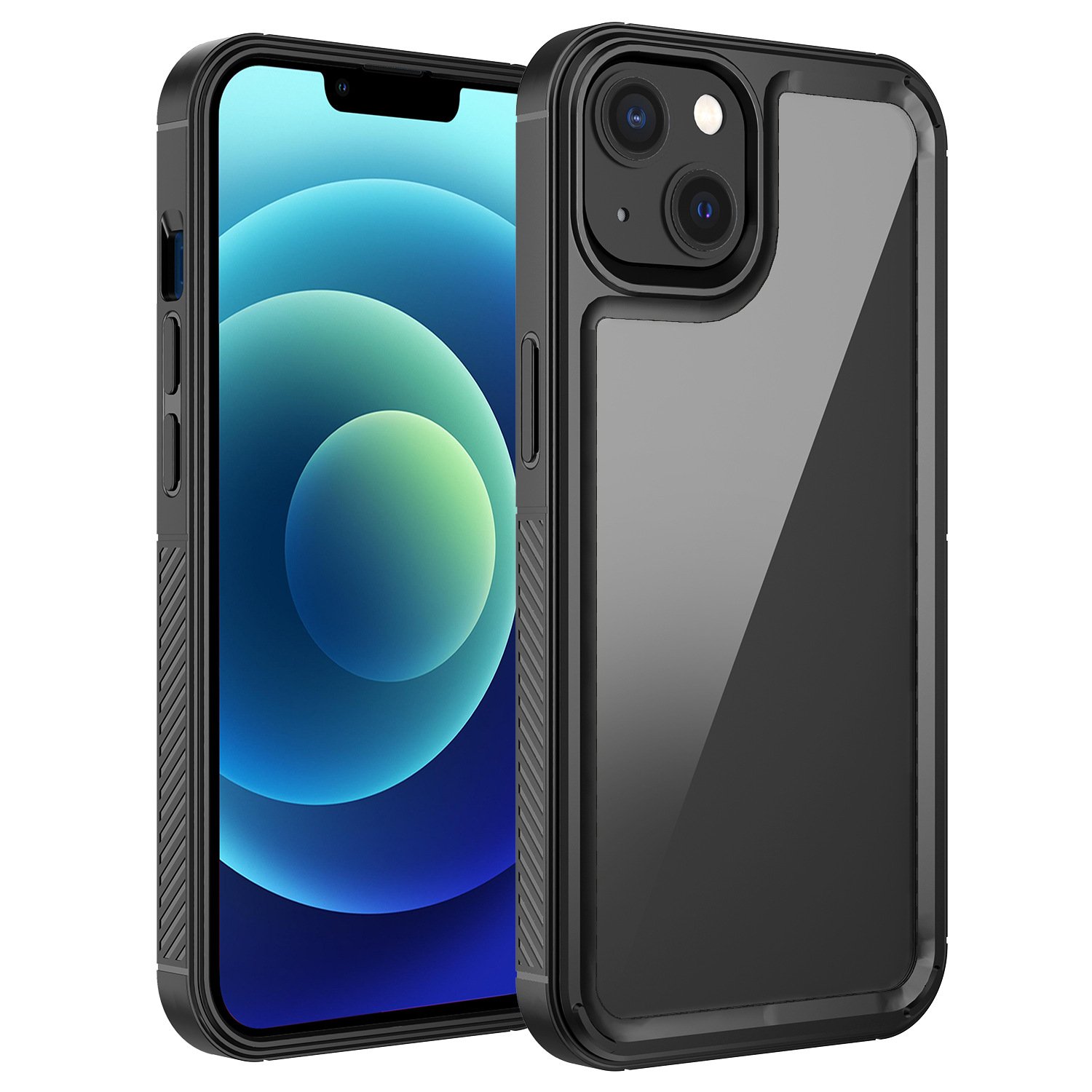 Military Transparent Crystal Shockproof Phone Case Cover For iPhone 14 14 Pro 14 Pro Max Phone Accessories Case