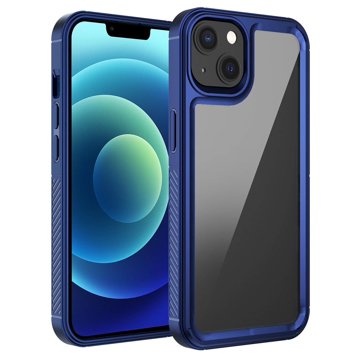 Military Transparent Crystal Shockproof Phone Case Cover For iPhone 14 14 Pro 14 Pro Max Phone Accessories Case