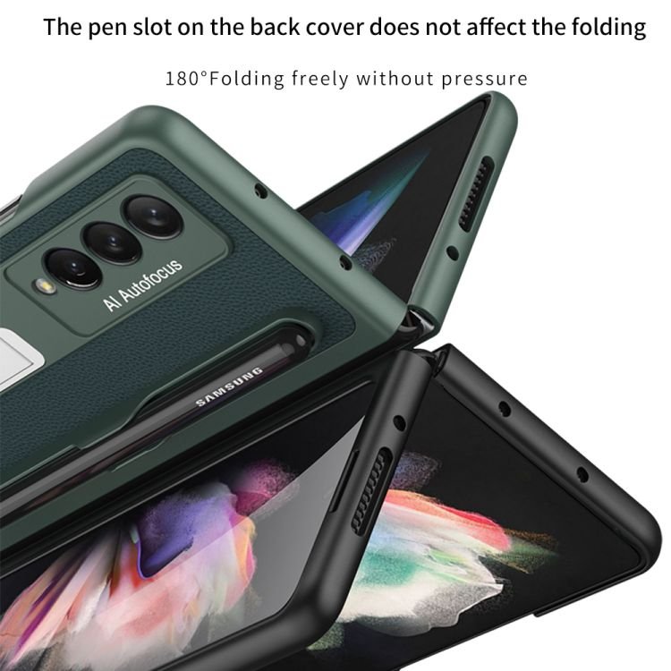 Z Fold 4 Case For Samsung Galaxy Shockproof PC Case For Samsung Galaxy Z Fold 5 Case With Kickstand