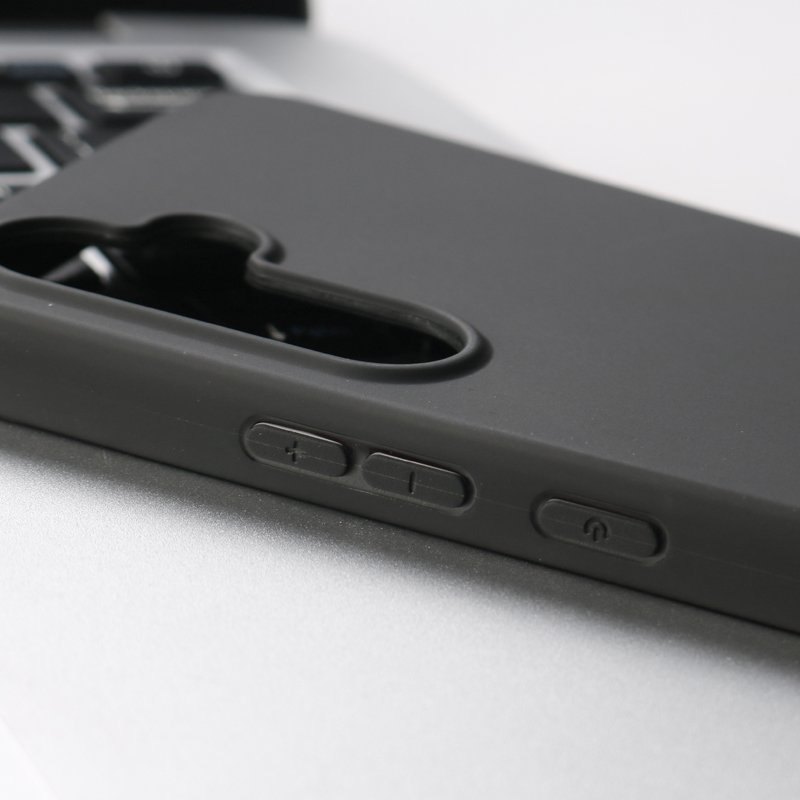 Matte Black Soft TPU Phone Case For Samsung Galaxy A54 5G Protection Back Cover