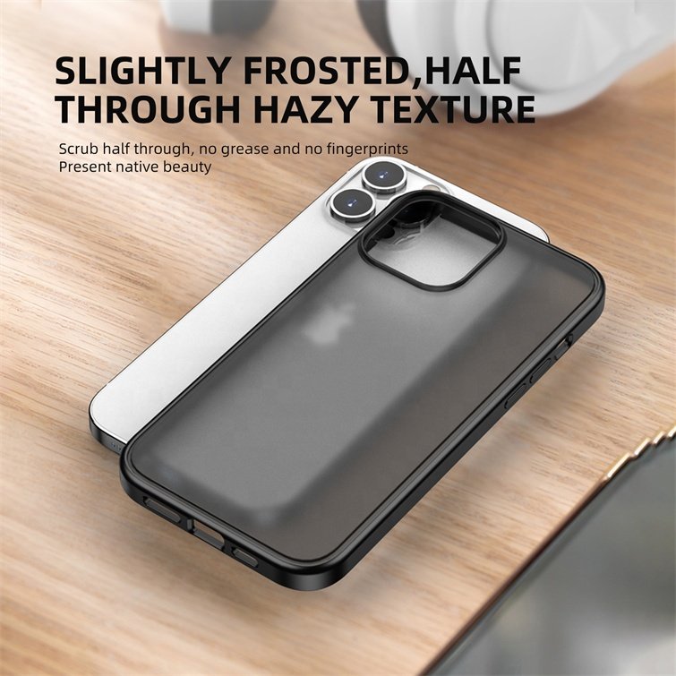 Low Price Translucent Matte PC TPU Defender Shockproof Bumper Mobile Phone Case Cover for iPhone 14 13 12 11 Pro Max