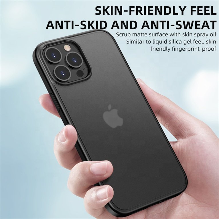 Low Price Translucent Matte PC TPU Defender Shockproof Bumper Mobile Phone Case Cover for iPhone 14 13 12 11 Pro Max