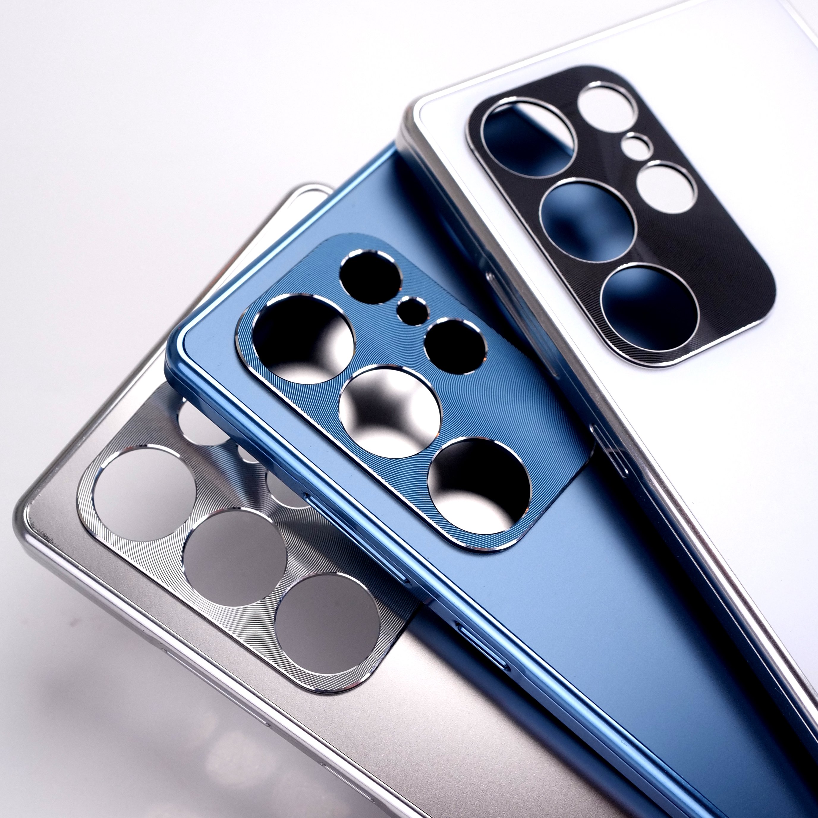 2024 New Design Aluminum Mobile Phone Case Metal Smart Phone Case Cover For Samsung Galaxy S24 ultra S23 S22 Cell Phone Case