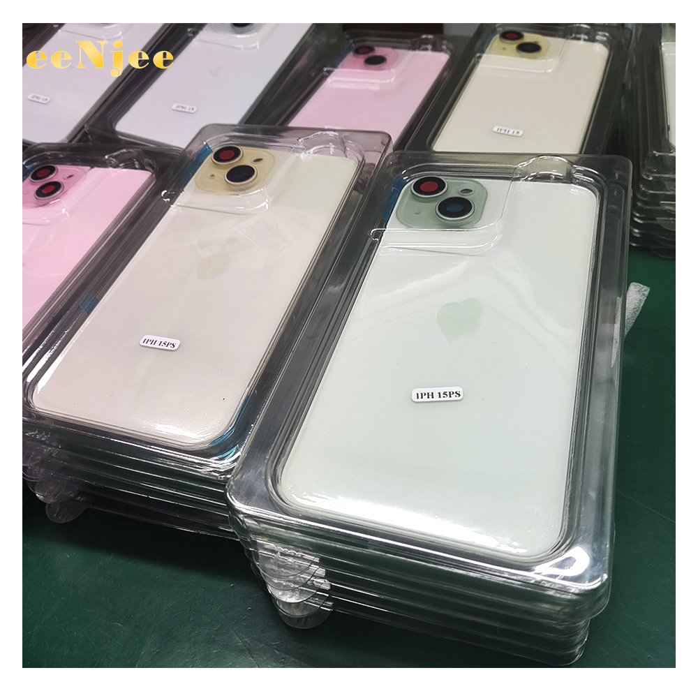 Properly Back Cover Rear Housing Tempered Glass for Iphone 15 The Bracket Box
