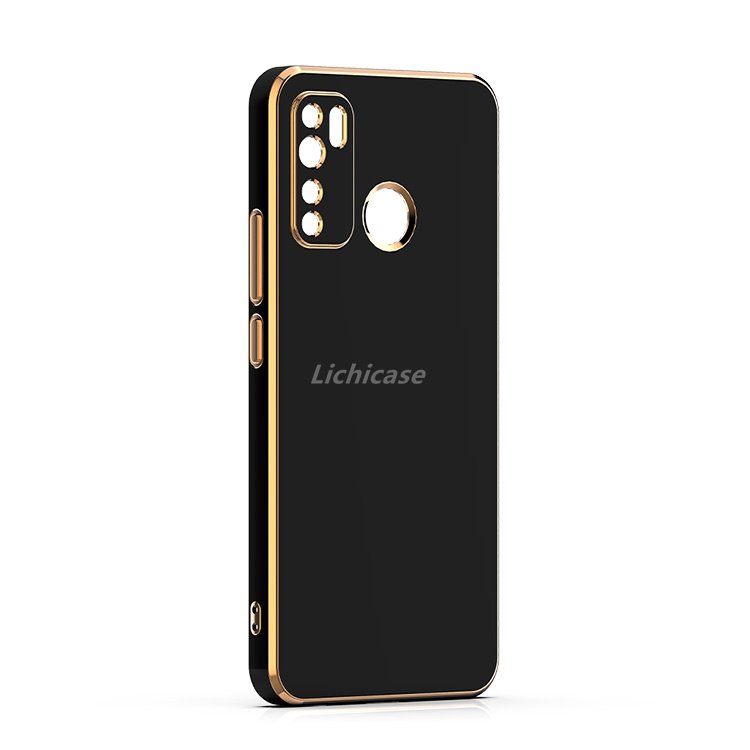 Luxury Soft Classic TPU Phone Case For Infinix Smart 5 Electroplated Mobile Phone Case