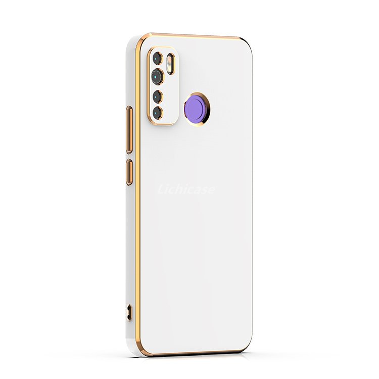 Luxury Soft Classic TPU Phone Case For Infinix Smart 5 Electroplated Mobile Phone Case