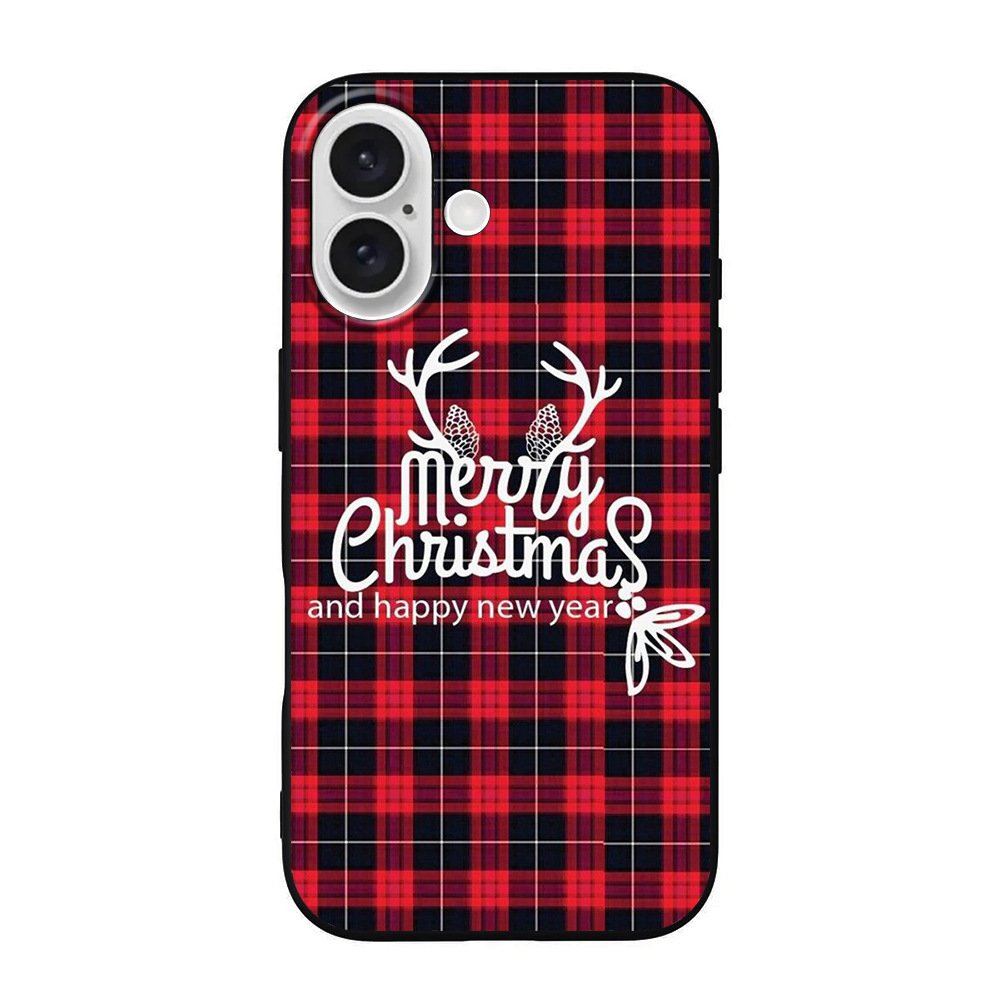 The latest hot-selling Christmas theme mobile phone case is suitable for IPhone 16 mobile phone case