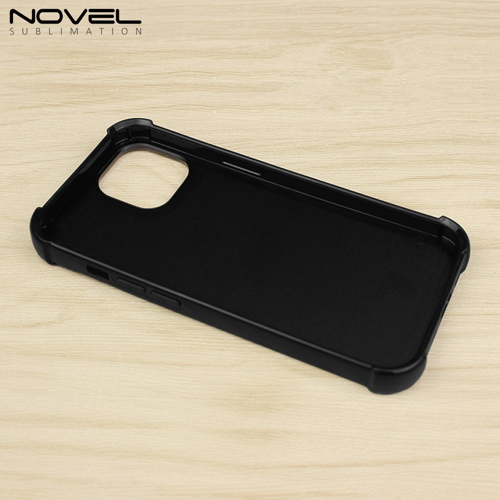 Personality Bumper corner full protection Mobile Phone Case Sublimation Blank 2D Rubber TPU Cover For iPhone 15 series