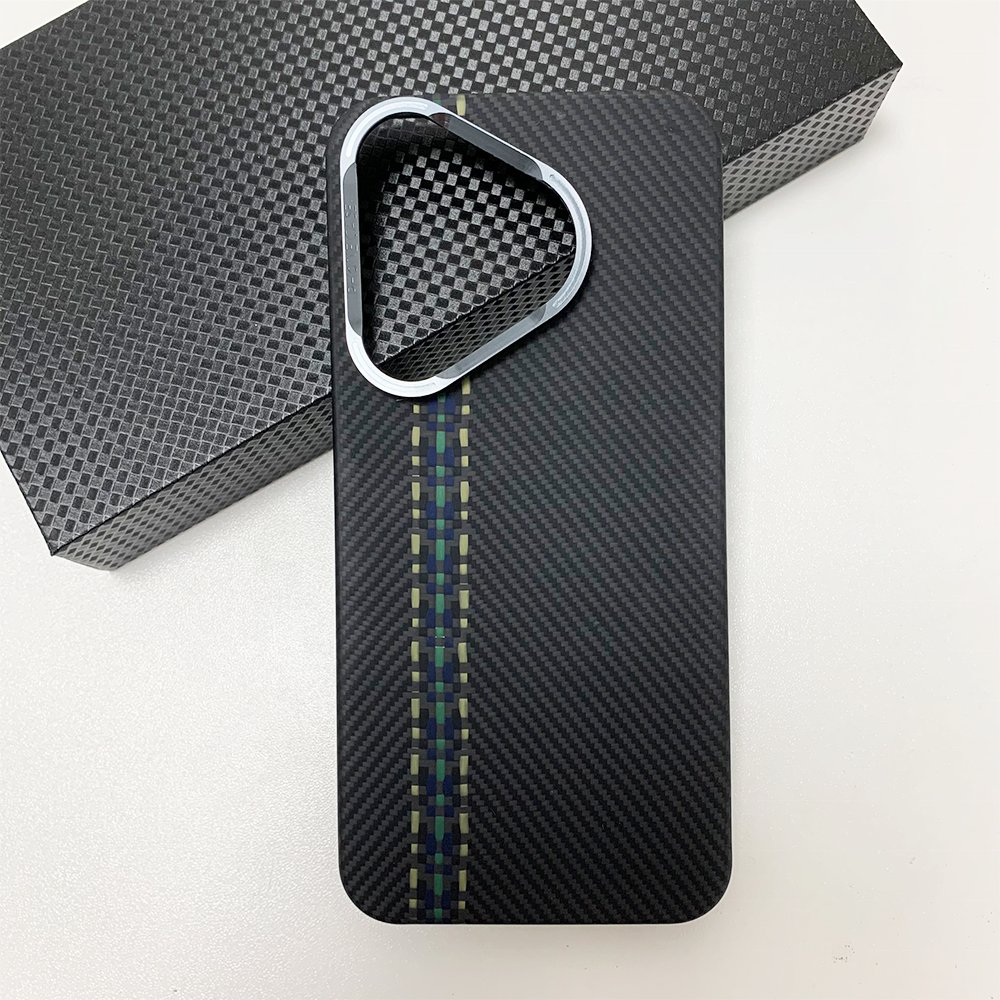 Silm hard cover magnetic mobile phone cover aramid phone case custom logo for business gift set