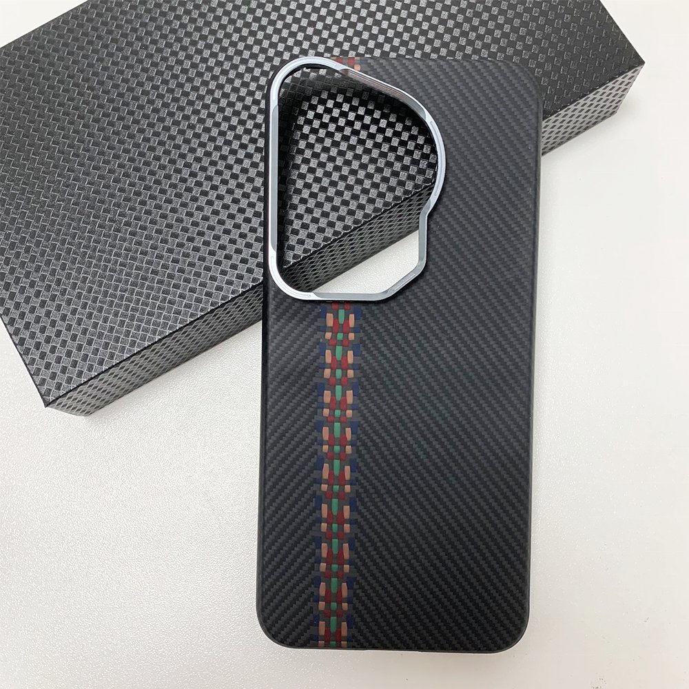 Silm hard cover magnetic mobile phone cover aramid phone case custom logo for business gift set