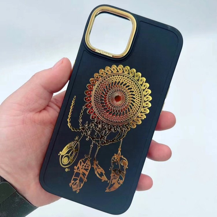 2024 newest stylish electroplated camera hot stamping classics style design mobile phone case for iphone 15 14 13 12 11 pro max