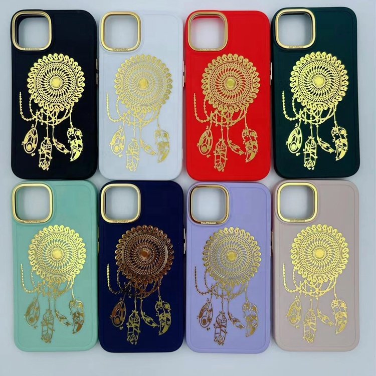 2024 newest stylish electroplated camera hot stamping classics style design mobile phone case for iphone 15 14 13 12 11 pro max