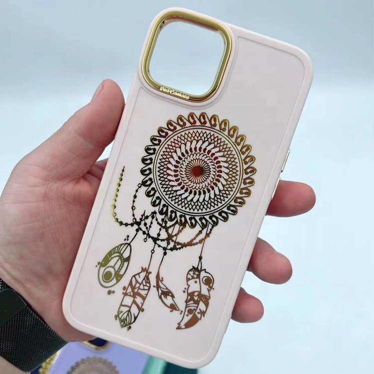 2024 newest stylish electroplated camera hot stamping classics style design mobile phone case for iphone 15 14 13 12 11 pro max