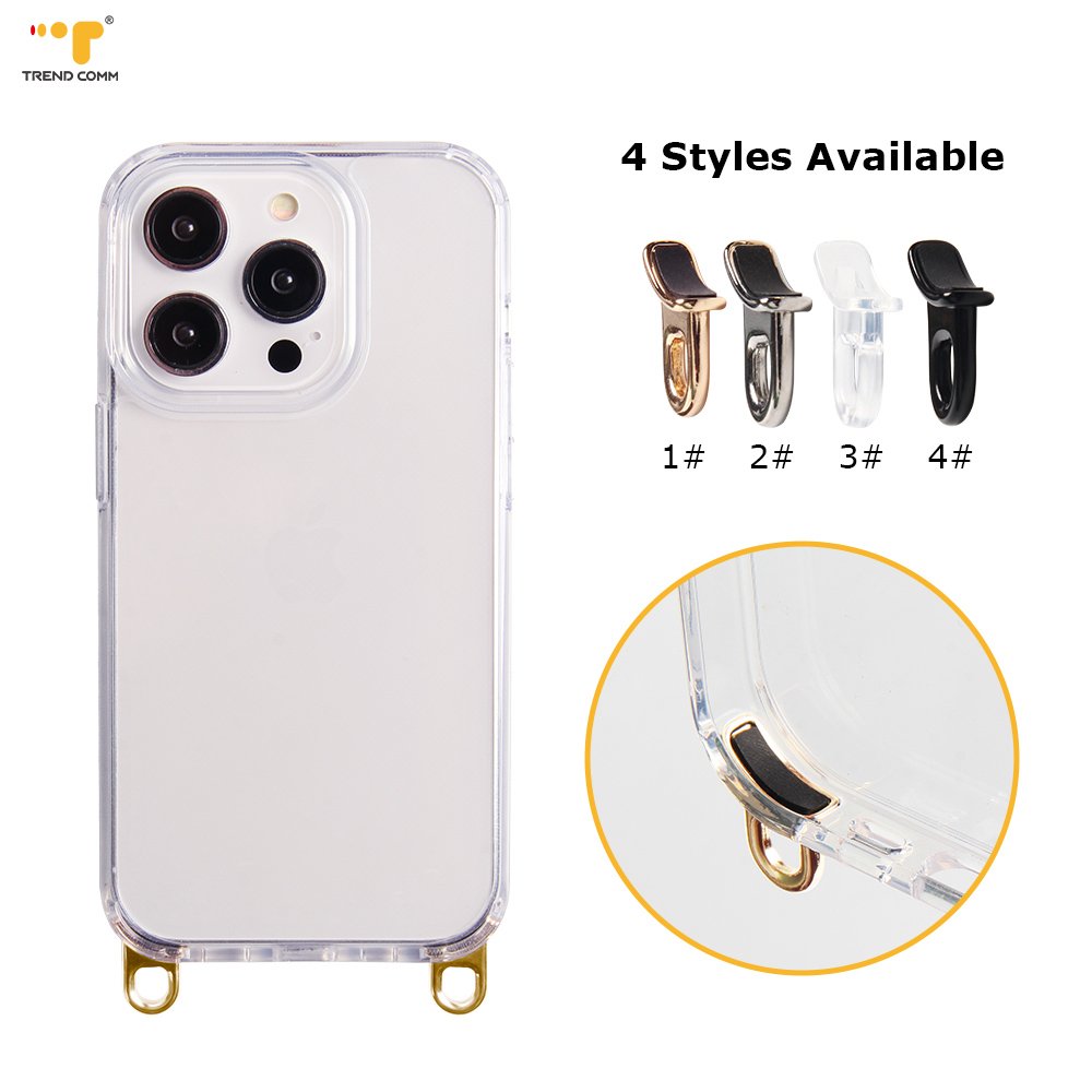Chunky Long Spray Bottle Baby Blue Color Phone Lanyard Holder Around The Neck Mobile Phone Case For iPhone 15