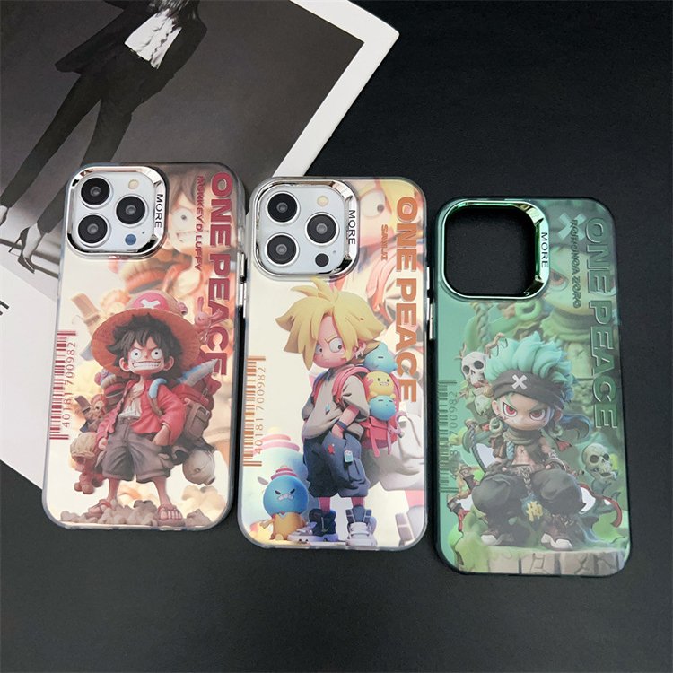 100+ Designs Cartoon Anime Characters Dragon Ball One Piece Phone Case For iPhone 16 15 Pro Max 14 13 12 11
