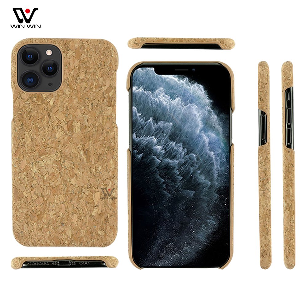Eco-friendly Blank Cork Wood Cover Soft Mobile Phone Bags & Cases For iPhone 14 Pro Max 13 Mobile Case