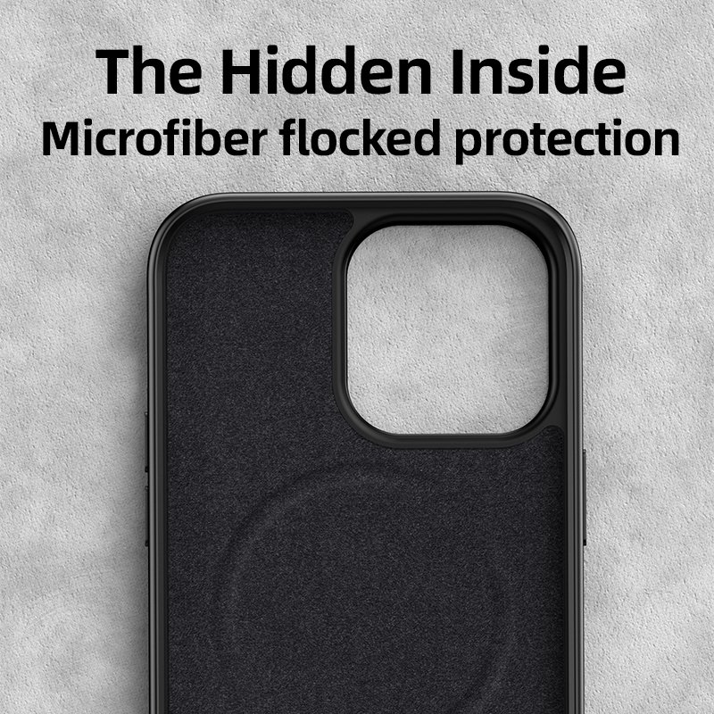 Business Leather Mobile Phone Case For iPhone 12 13 14 15 16 Pro Max Plus Magnetic Phone Cover For iPhone Bags Cellphone Funda
