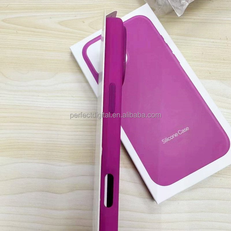 New arrive 16 silicon case mobile phone protector back cover magnetic silicone phone case for iPhone 16 15 Pro Max 14 13 12