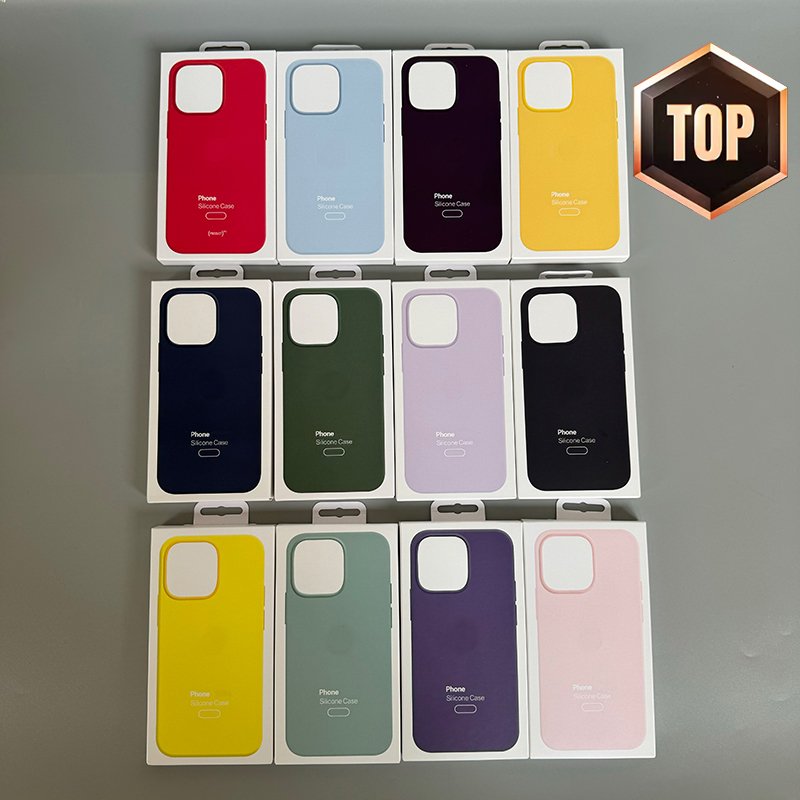 New arrive 16 silicon case mobile phone protector back cover magnetic silicone phone case for iPhone 16 15 Pro Max 14 13 12
