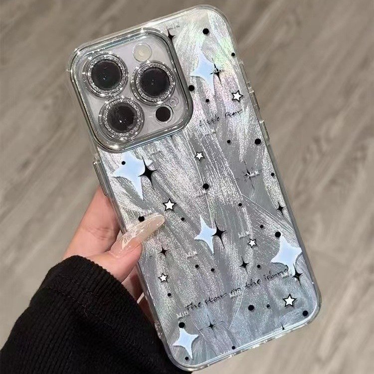 Butterfly TPU Phone Case Electroplate Camera Protector Mobile Casing For iPhone 16 15 14 Pro 14 Pro Max 12 Plus XS Cover