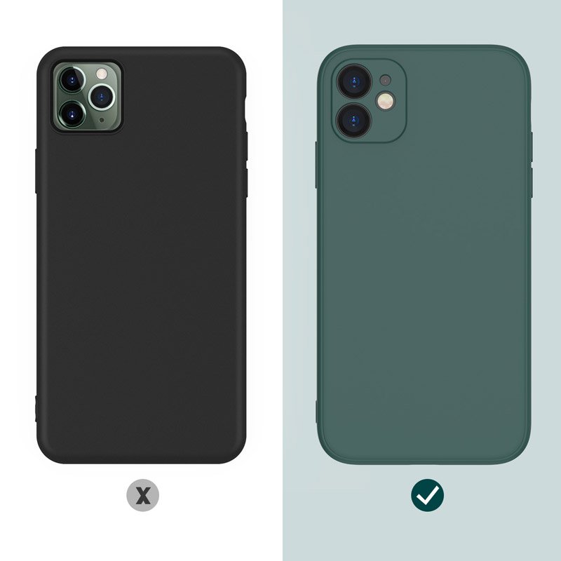 Candy Color Soft TPU Phone Case for iPhone 16 14 13 12 11 Pro Max XR XS Max X 6 7 8 Plus 15 Liquid Silicone Back Cover