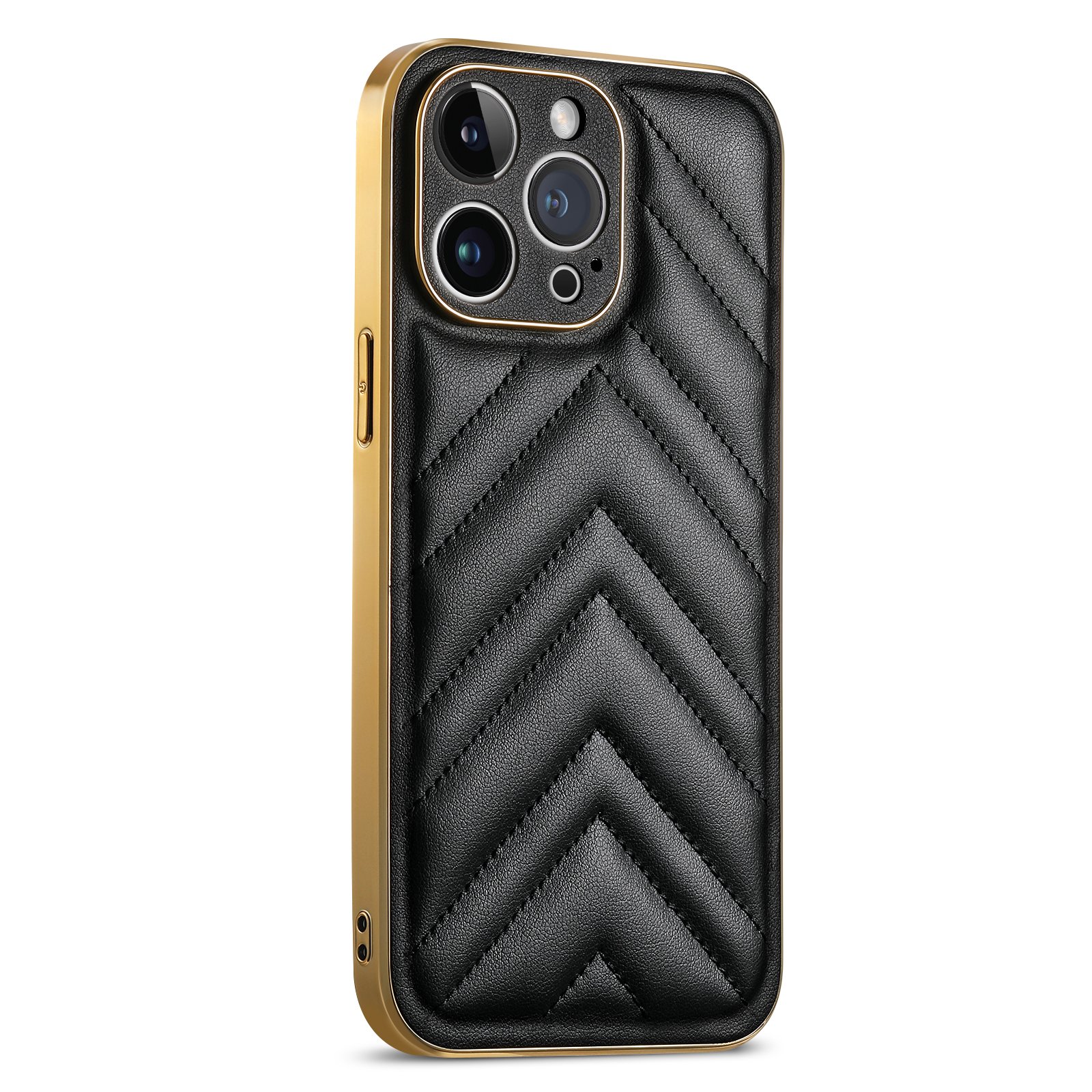 Electroplated mobile phone case For iPhone 14 Pro Max Luxury phone case for iPhone12/13 Soft edge Back elastic feel