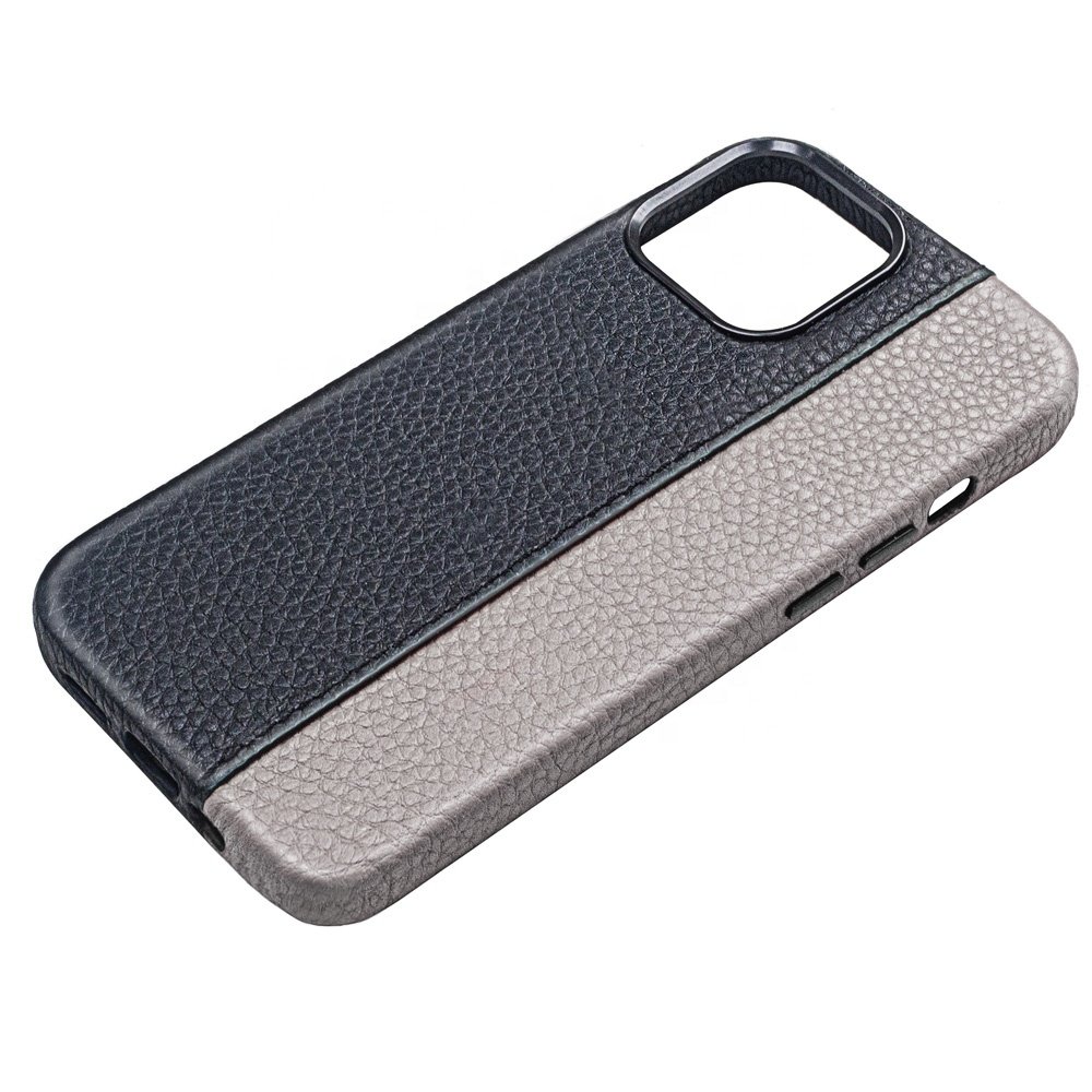 Factory low MOQ customized mobile phone case for iphone 14 pro max 6.7inch back cover leather phone case