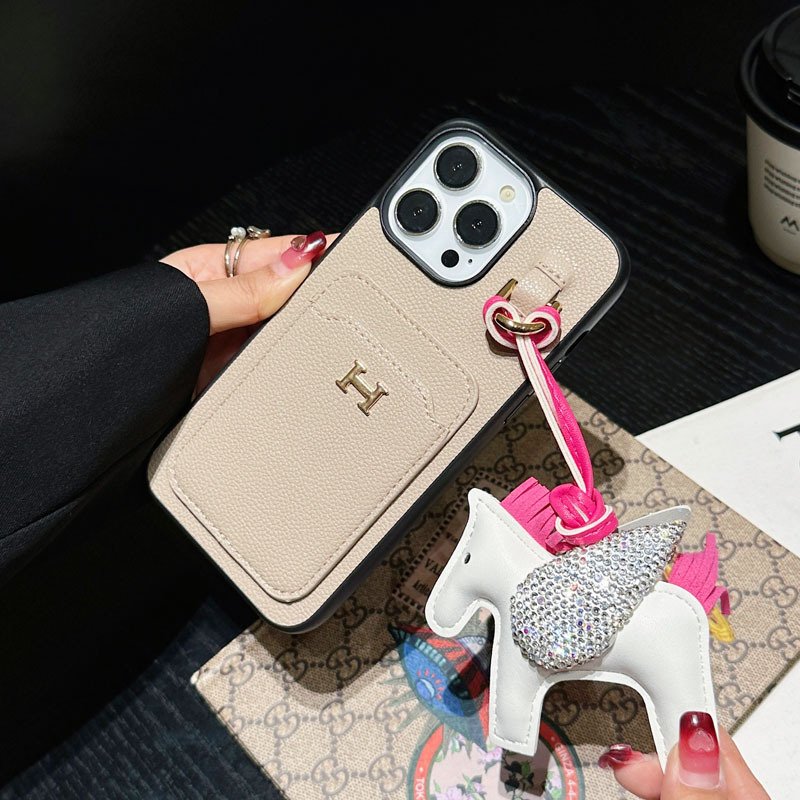 Europe and the United States new iphone 13pro Max case leather card 14pro women's fashion all-inclusive fall 12 Pegasus 15