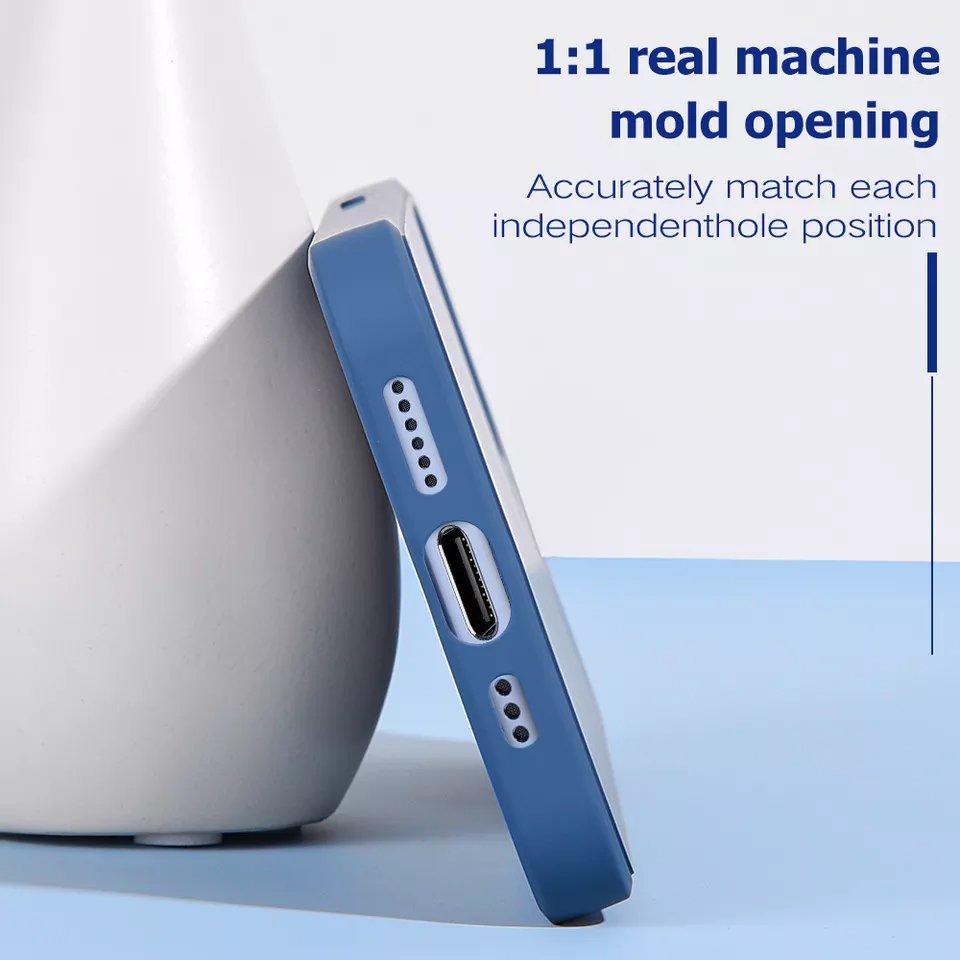 Custom High Quality Original Liquid Silicone Back Cover Phone Case For iPhone 16 15 14 13 12 Pro Max