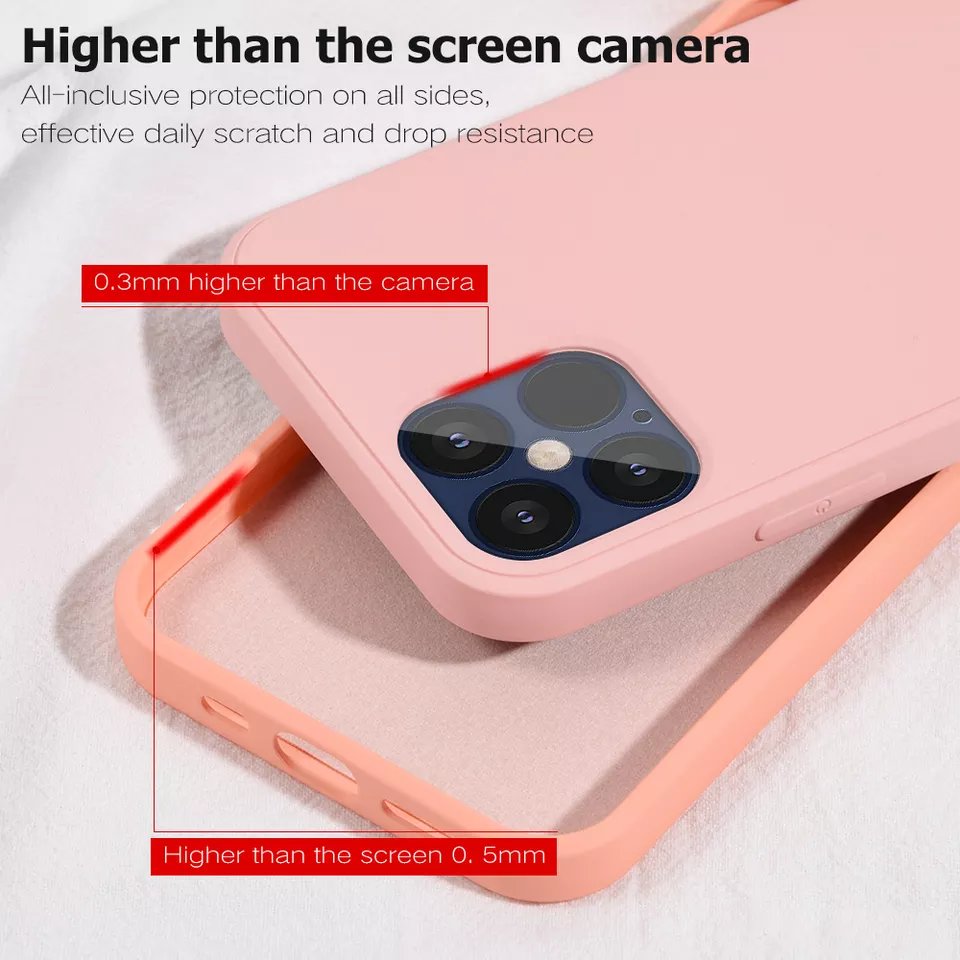 Custom High Quality Original Liquid Silicone Back Cover Phone Case For iPhone 16 15 14 13 12 Pro Max
