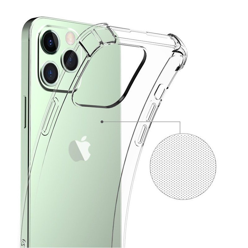 Transparent Shockproof Soft Silicone TPU Case for iPhone 13 Series Protect Back Cover