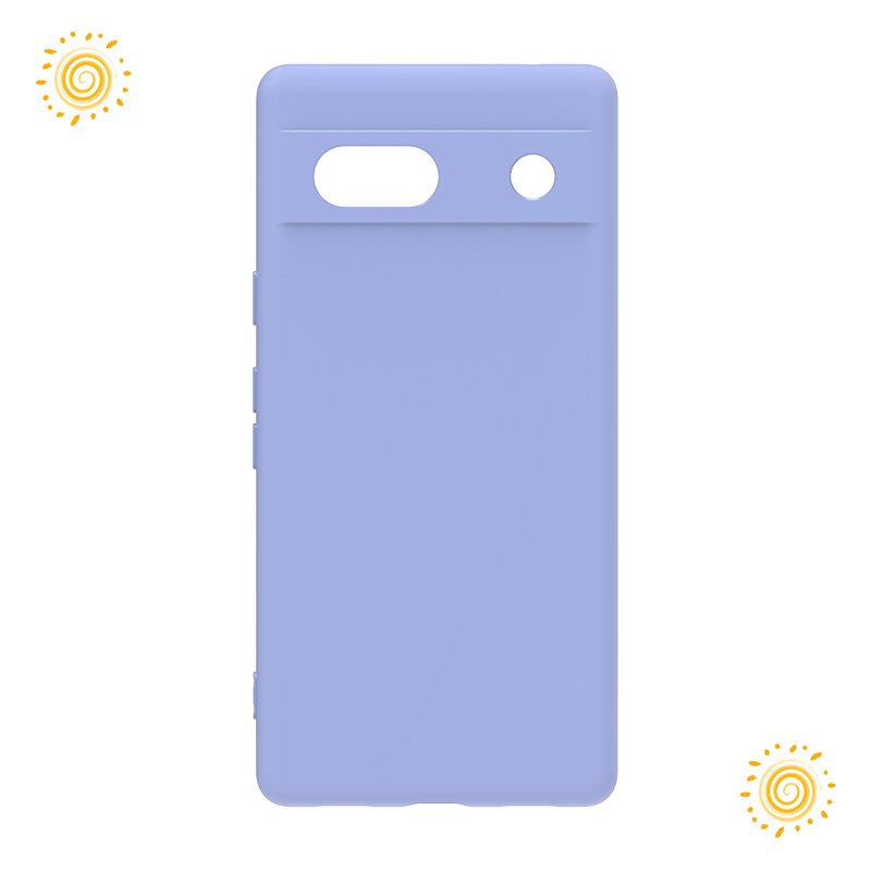 Silicone TPU Cell Phone Cover for google 7A Microfiber Mobile Phone Case liquid Phone case